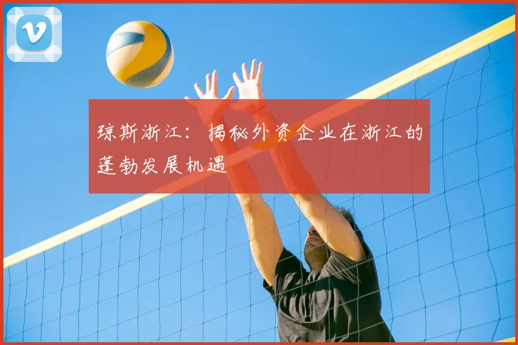 琼斯浙江：揭秘外资企业在浙江的蓬勃发展机遇